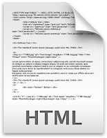 Retrieve the HTML code